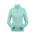 Women's Shimmer Bug Zip T-Neck Base Layers